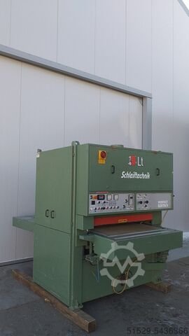 Brede bandschuurmachine + borstel Schleiftechnik S2 RTN/V 1100