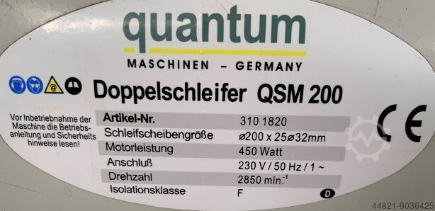 Doppelschleifbock QUANTUM