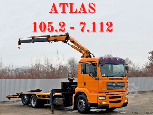 Vehicul de tractare MAN TGA 26.360 * ATLAS 105.2 - 7.112 * TOPZUSTAND