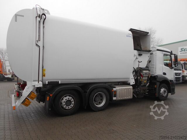 Vuilniswagen Mercedes-Benz Antos 2536 L 6x2 / NTM OM SBH 27