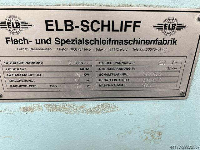 Mașină de rectificat suprafețe CNC Elb Schliff SWDE 012 NPC-K