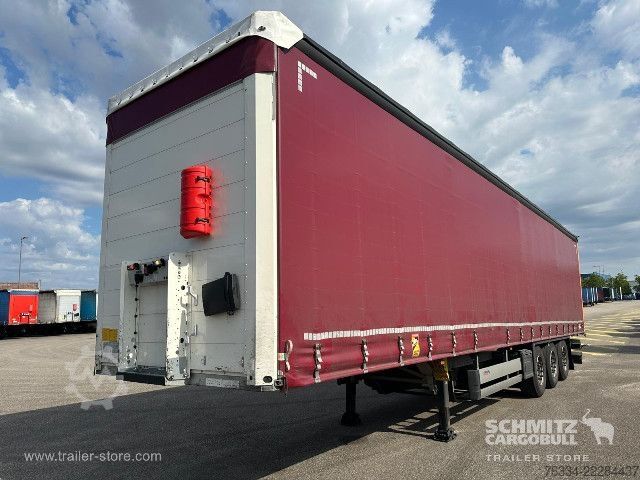 Brandalı açık yarı römork Schmitz Cargobull Semitrailer Curtainsider Standard