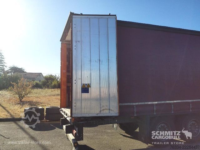 Brandalı açık yarı römork Schmitz Cargobull Semitrailer Curtainsider Standard