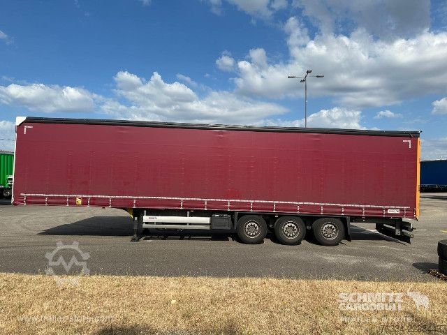 Brandalı açık yarı römork Schmitz Cargobull Semitrailer Curtainsider Standard