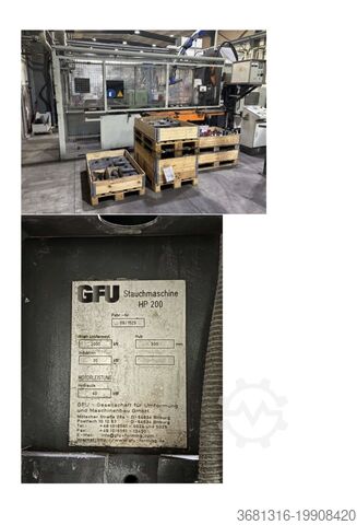 Prensa de compresión GFU HP200 GFU HP200 Stauchpresse