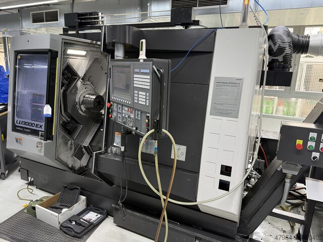 CNC strug OKUMA LU 3000 EX 2 SIMUL TURN