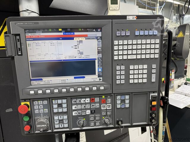 CNC strug OKUMA LU 3000 EX 2 SIMUL TURN