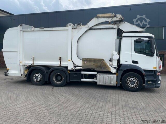 Vuilniswagen Mercedes-Benz 2533 6x2 Antos HS-Überkopflader