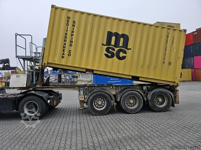 Container transport LAG O-3-CC 90 20FT Tip/Kip Chassis / 24 Volt Engine...