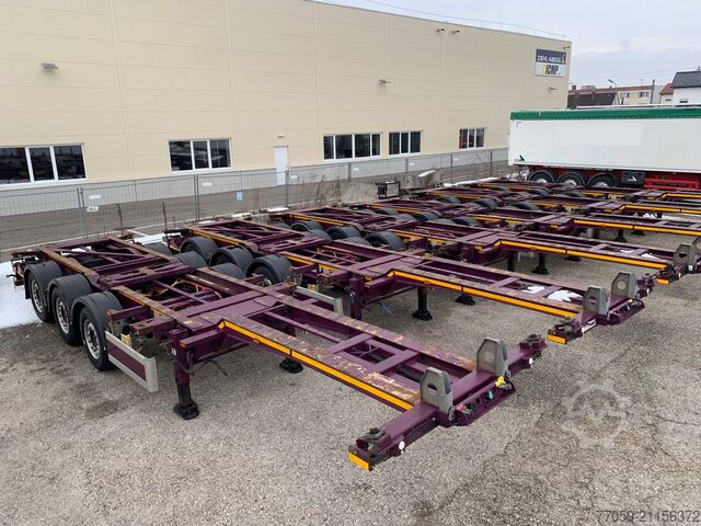 Wissellaadbak oplegger DENNISON Extendable 1x20'/2x20' /1x40'  (6.X)