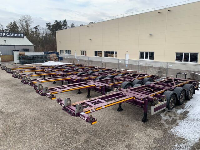 Wissellaadbak oplegger DENNISON Extendable 1x20'/2x20' /1x40'  (6.X)