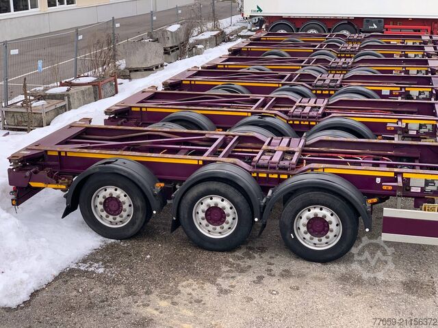 Wissellaadbak oplegger DENNISON Extendable 1x20'/2x20' /1x40'  (6.X)