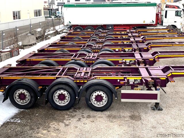 Wissellaadbak oplegger DENNISON Extendable 1x20'/2x20' /1x40'  (6.X)