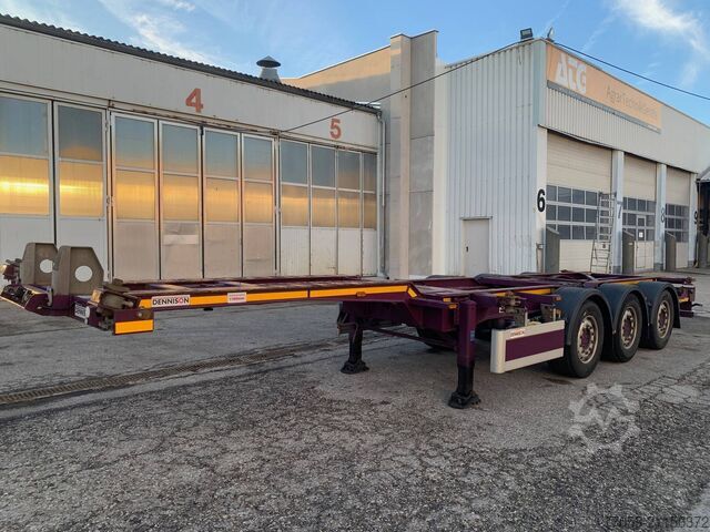 Wissellaadbak oplegger DENNISON Extendable 1x20'/2x20' /1x40'  (6.X)