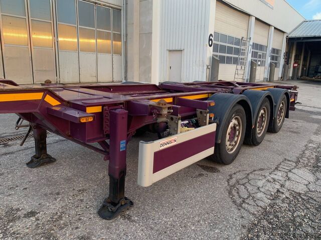 Wissellaadbak oplegger DENNISON Extendable 1x20'/2x20' /1x40'  (6.X)
