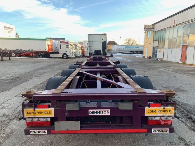 Wissellaadbak oplegger DENNISON Extendable 1x20'/2x20' /1x40'  (6.X)