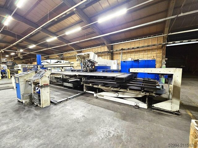 Laser cutting machines Trumpf Trumatic laserpress 600L-1600