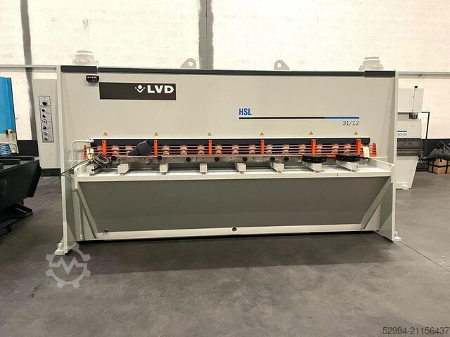 Hydraulische guillotineschaar LVD HSL 3100 x 12 mm
