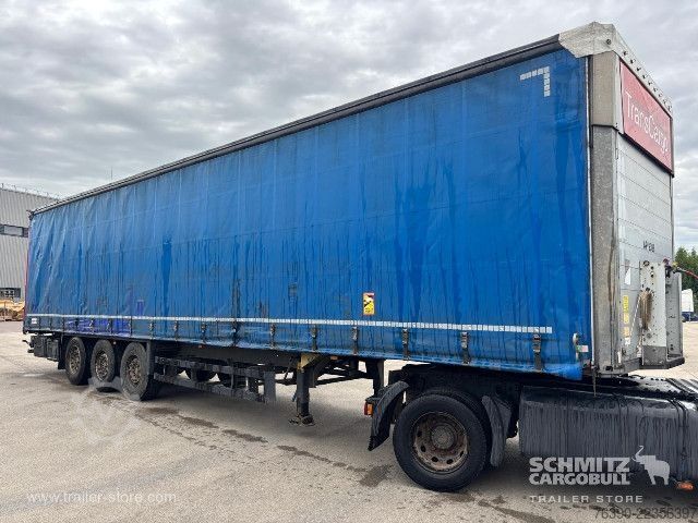 Open oplegger met zeil Schmitz Cargobull Semitrailer Curtainsider Standard
