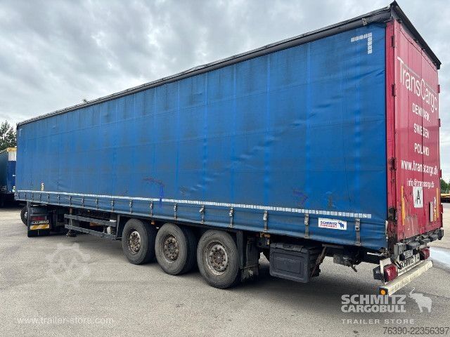 Open oplegger met zeil Schmitz Cargobull Semitrailer Curtainsider Standard