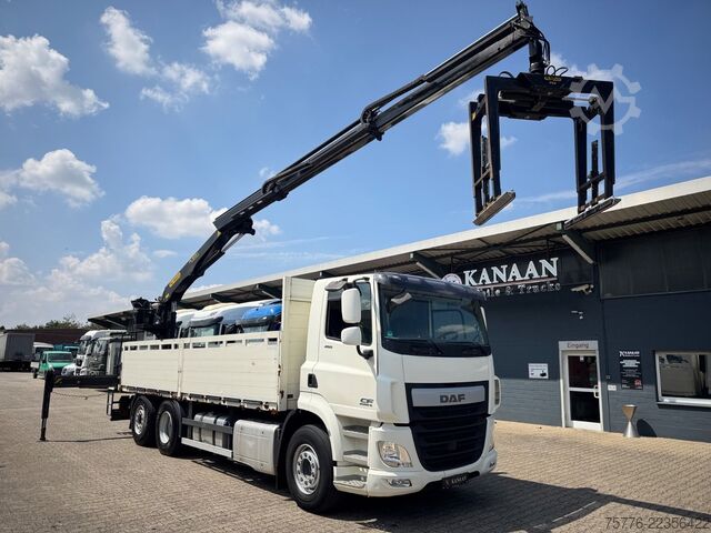 Autolaadkraan DAF CF 460  6x2  Baustoff Palfinger PK18001L