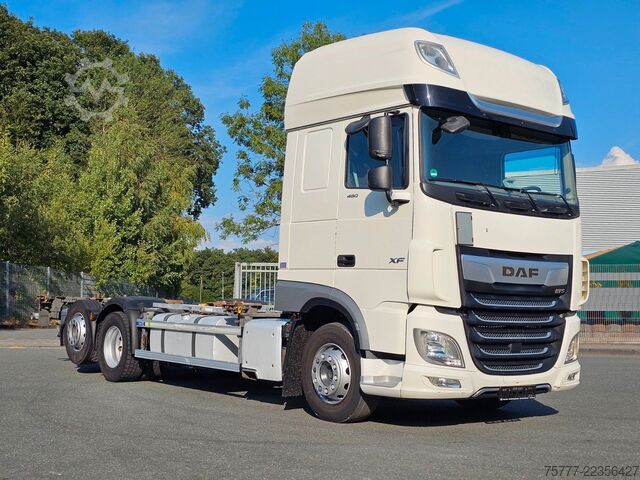 Wissellaadbak vrachtwagen DAF XF 480 SSC-Multiwechsler BDF-INTARDER-Lenk +Lift