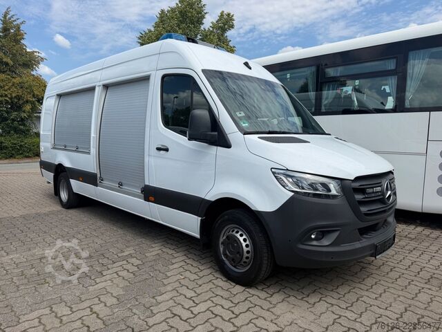 Højt tag varevogn MERCEDES-BENZ Sprinter 516 CDI Maxi Klima LED Werkstatt Standh