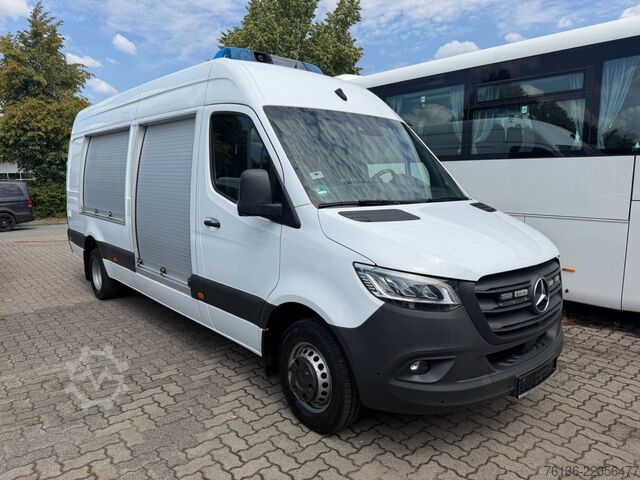 Højt tag varevogn MERCEDES-BENZ Sprinter 516 CDI Maxi Klima LED Werkstatt Standh