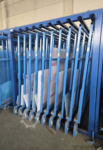 Rayonnage pour stockage de verre FGL-Industrietechnik FGL/GV-M10