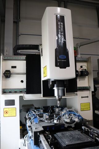 Súrlódásos hegesztés súrlódásos hegesztés TRA-C FSW friction stir welding