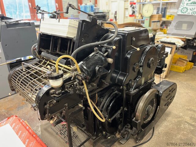 Letterpress machine Heidelberg Heidelberger KS Zylinder