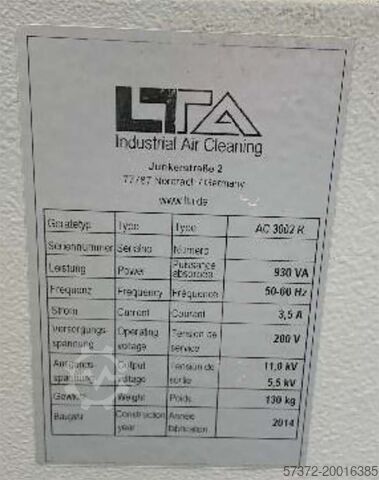 Compact filtratiesysteem LTA AC 3002-R