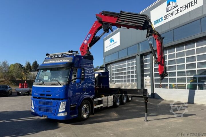 Jeřáb na nákladním automobilu VOLVO FM-500 8x4 HMF5030 Flyjib & Troil