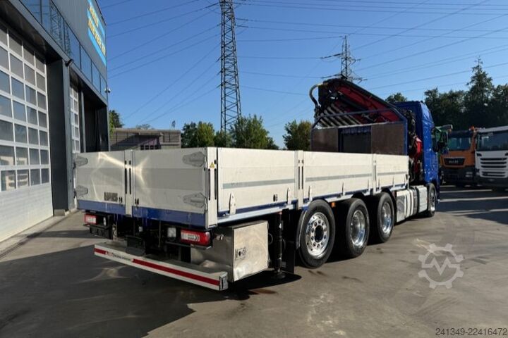 Jeřáb na nákladním automobilu VOLVO FM-500 8x4 HMF5030 Flyjib & Troil