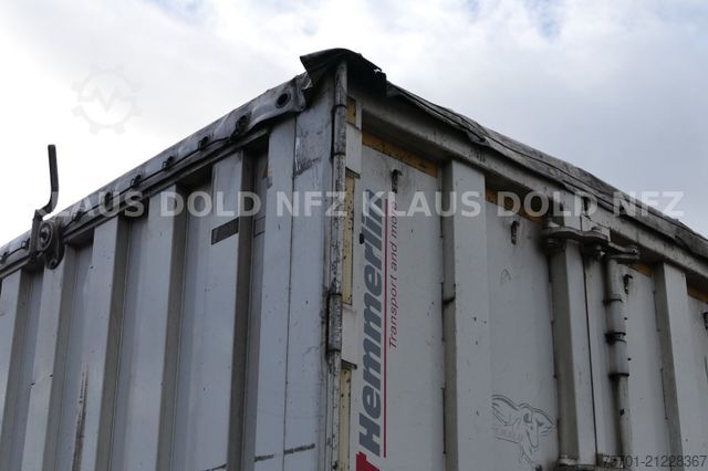 Tippsemitrailer BENALU C39C17 Kippmulde 57m³ Liftachse Plane