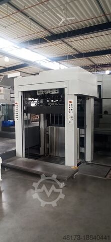 Düz yataklı kalıp kesici/levha kalıp kesici Heidelberg Dymatrix 113 CSB Pro