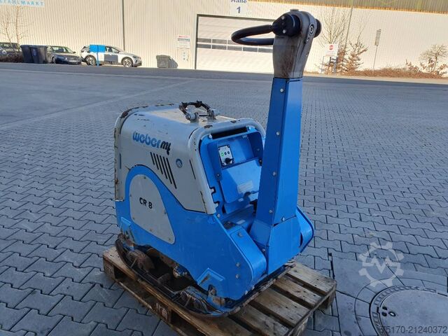 Compactor Weber CR 8 Hatz-Diesel / 601kg / Rüttelplatte / 117 h