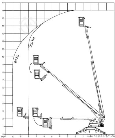 Aerial platform Europelift TM16TJ