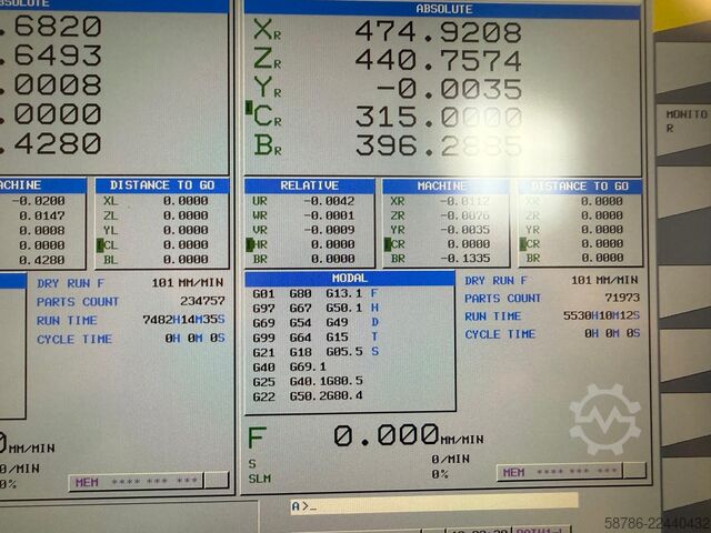 CNC torna tezgahı CMZ TX 66 Y2 Quattro