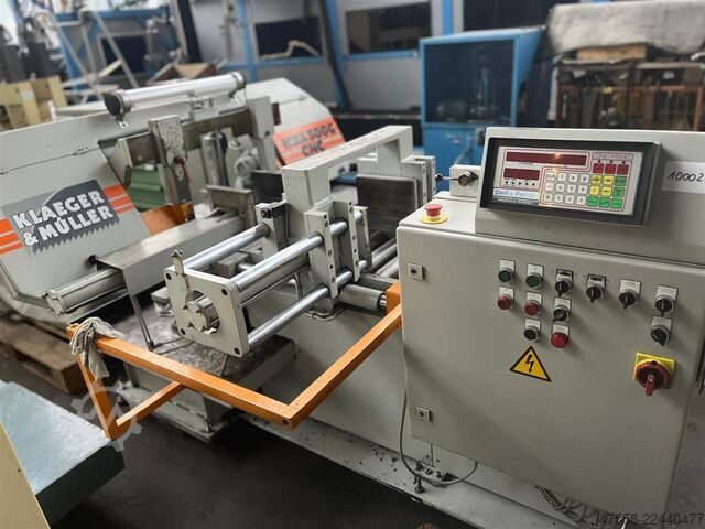 Automatisk bandsåg - horisontell KLAEGER & MUELLER HBA 300G CNC