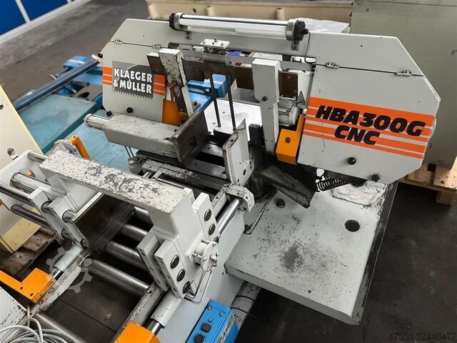 Automatisk bandsåg - horisontell KLAEGER & MUELLER HBA 300G CNC