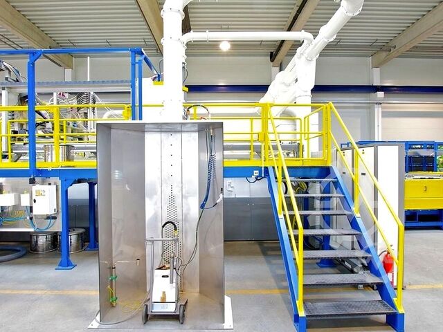 Poedercoatingfabriek WAGNER Supercuub 20000