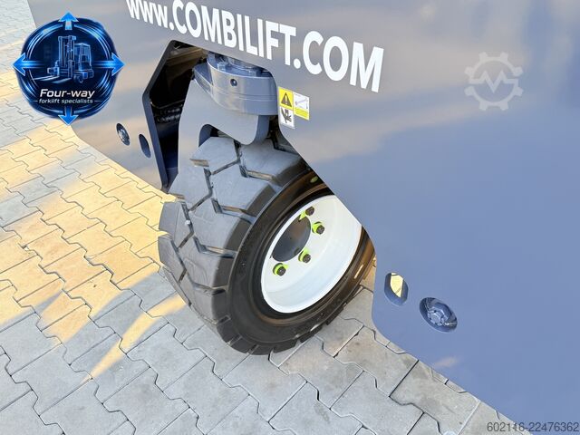 4-way forklift Combilift C5000 XL GAS TRIPLEX 6920 FORK POSITIONE