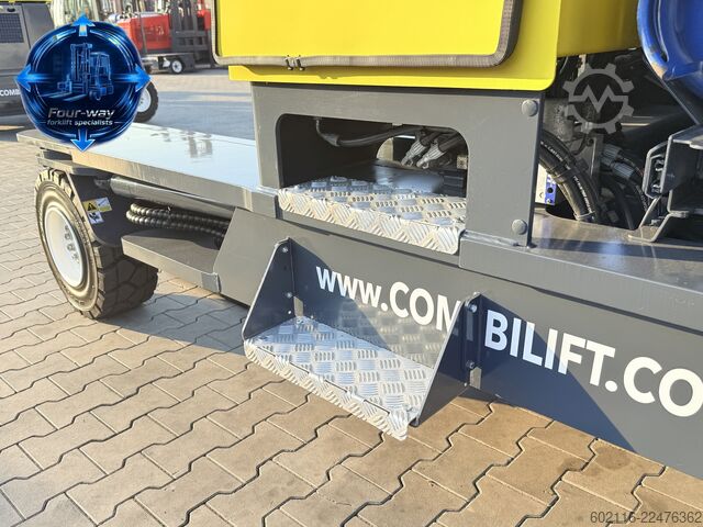 4-way forklift Combilift C5000 XL GAS TRIPLEX 6920 FORK POSITIONE