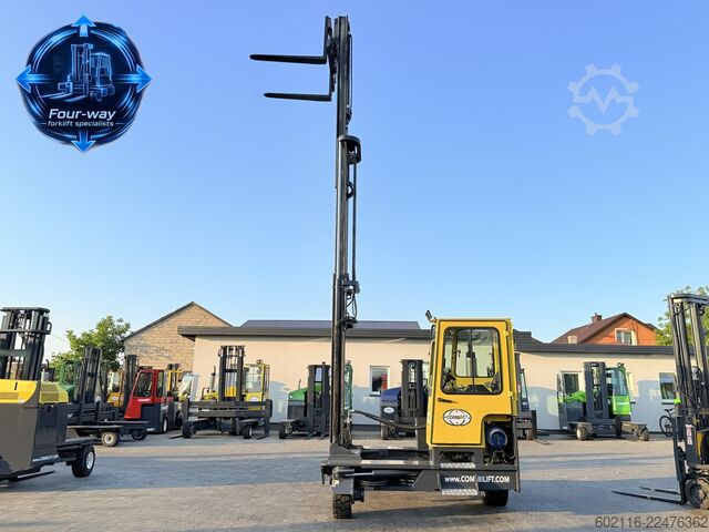 4-way forklift Combilift C5000 XL GAS TRIPLEX 6920 FORK POSITIONE