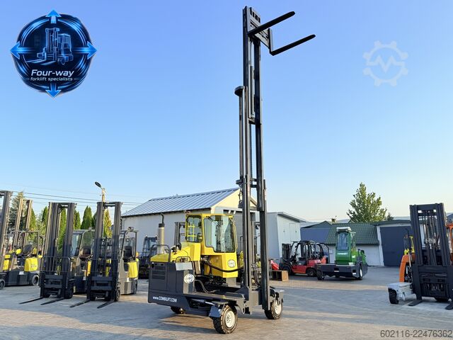 4-way forklift Combilift C5000 XL GAS TRIPLEX 6920 FORK POSITIONE