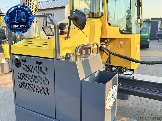 4-way forklift Combilift C5000 XL GAS TRIPLEX 6920 FORK POSITIONE