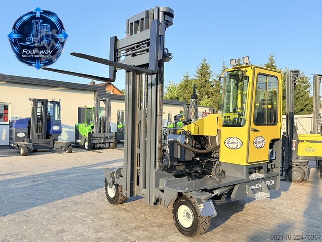4-way forklift Combilift C5000 XL GAS TRIPLEX 6920 FORK POSITIONE