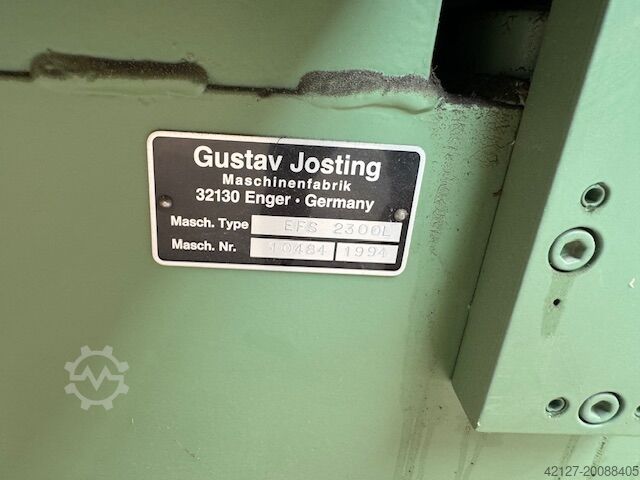 Fineer schaar JOSTING EFS 2300 L