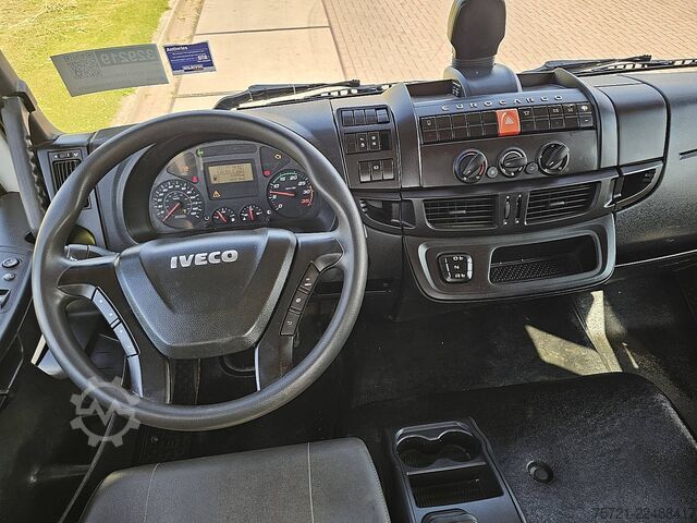 Autotransporter varevogn IVECO 160E21 EUROCARGO MACHINE TRANSPORT
